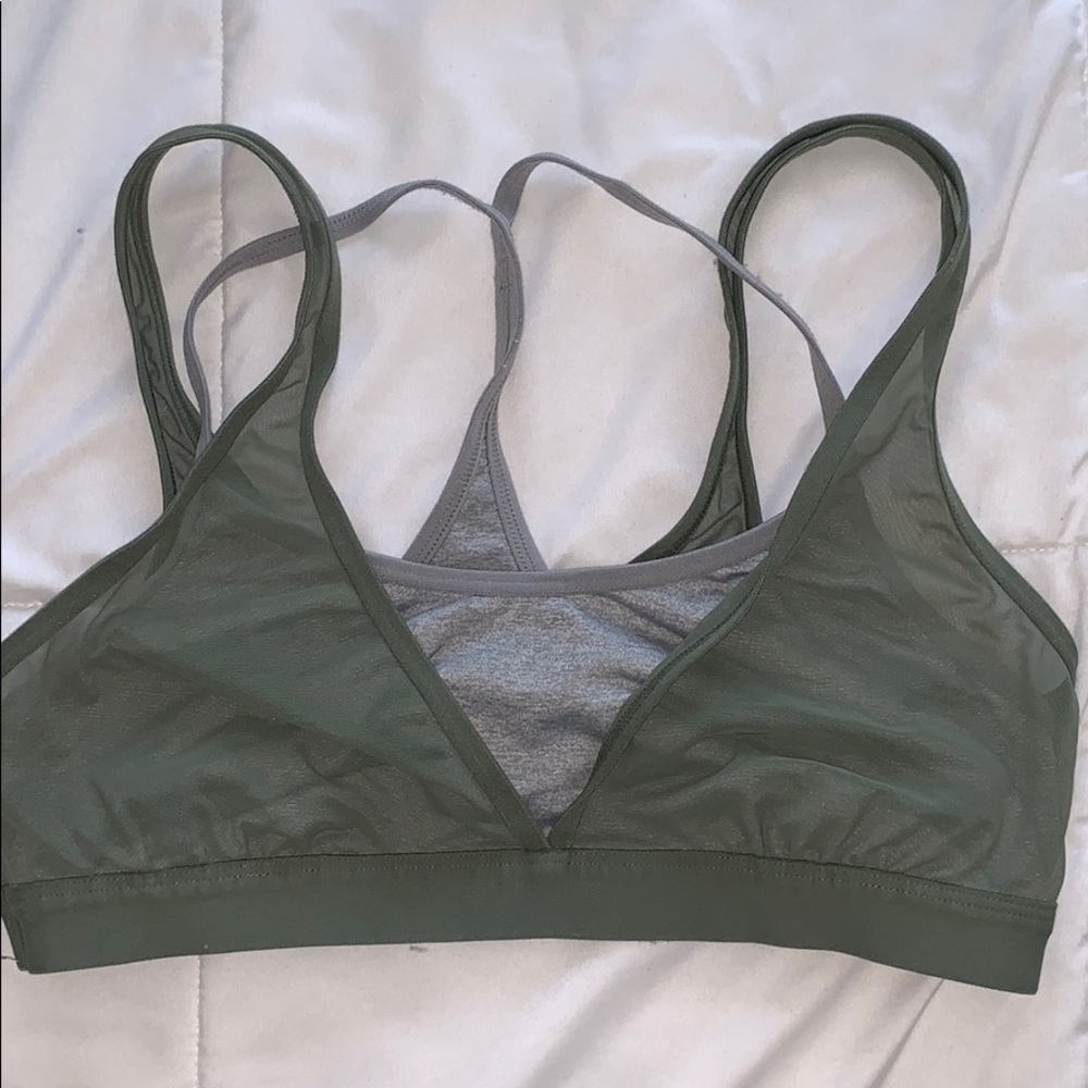 Aerie double layered racerback sports bra
